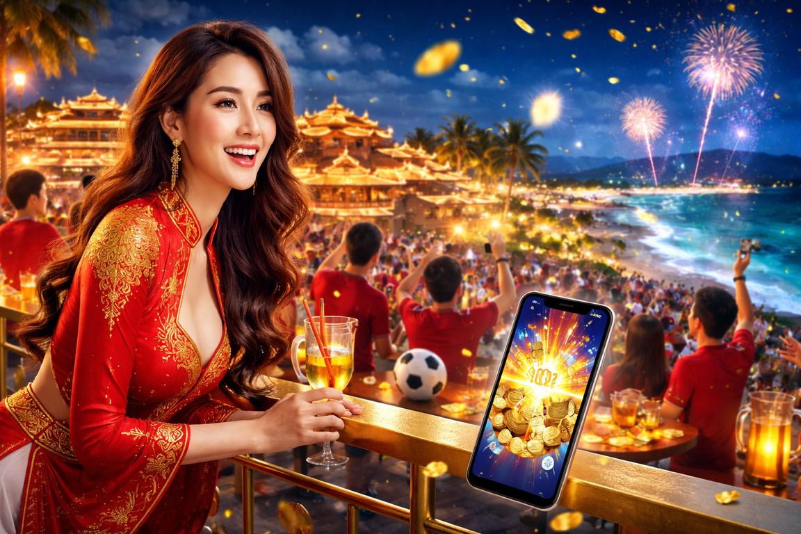 Không khí lễ hội bóng đá và cá cược sôi động tại Huế