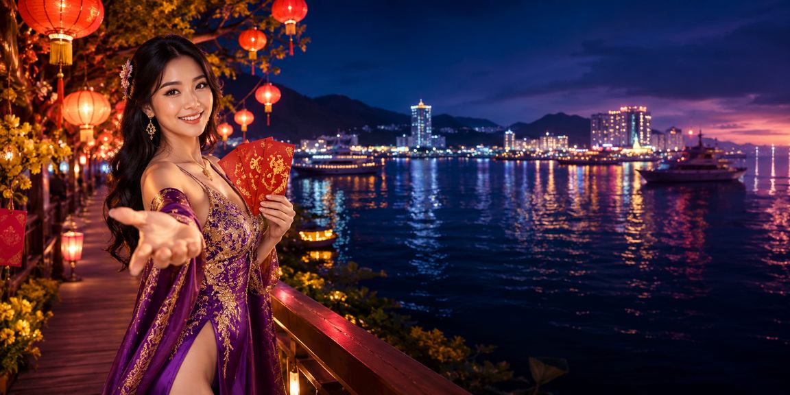 Phong bì đỏ và lồng đèn Nha Trang biểu trưng cho khuyến mãi casino dola789