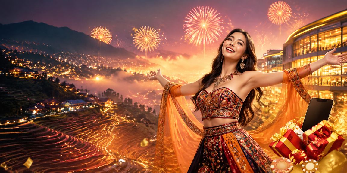 Không khí giải trí casino sôi động tại Việt Nam với ánh đèn lung linh về đêm